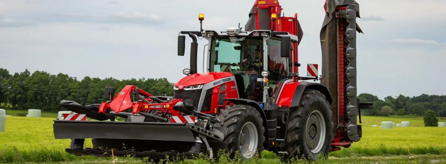 Massey Ferguson Fuhrt Mf 8s Serie Ein Agrartechnik