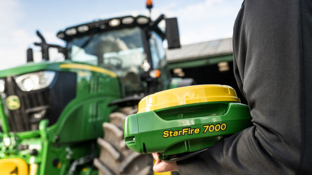 Update für John Deere Precision Ag Technologie