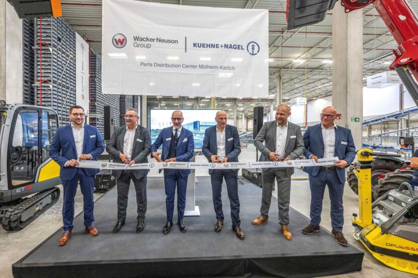 Die Eröffnung des neuen Logistikstandortes der Wacker Neuson Group