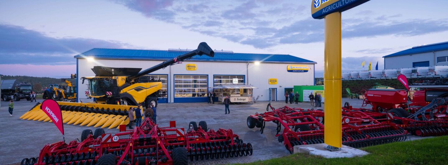 Agrartechnik Sachsen eröffnet neuen Standort in Niederschöna