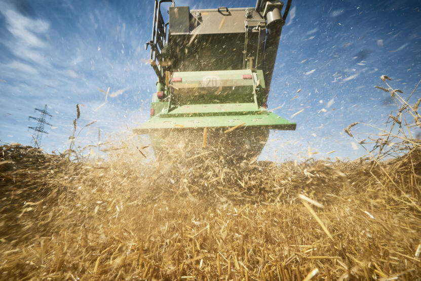 Die Landwirte in Deutschland haben eine gute Ernte verzeichnet.