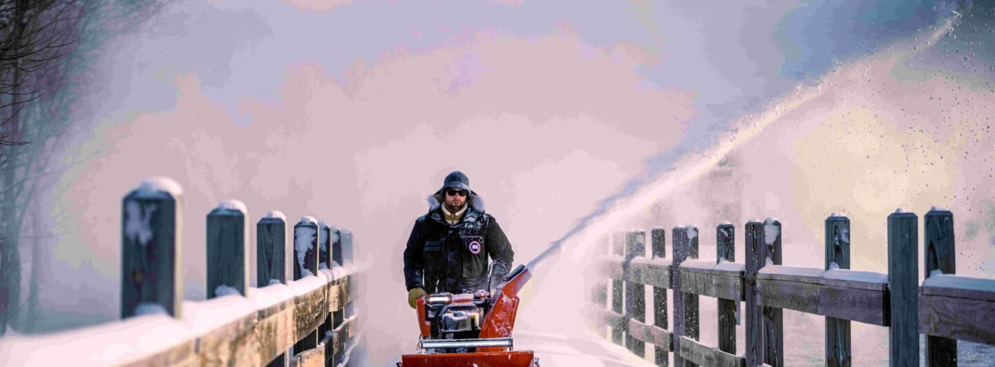 Mit Schneefräsen perfekt auf den Winter vorbereitet