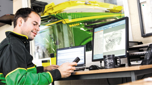 John Deere: Digitale Tools sollen Reparatur einfacher machen