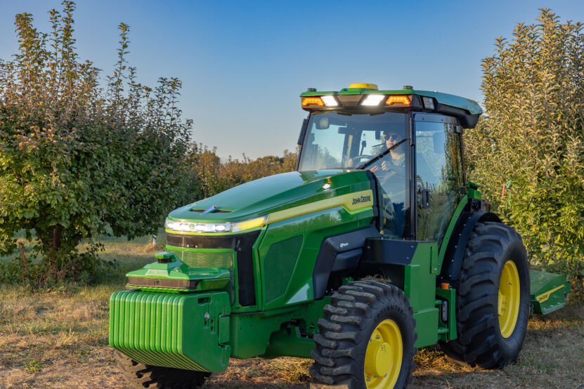 Der E-Power Prototyp von John Deere